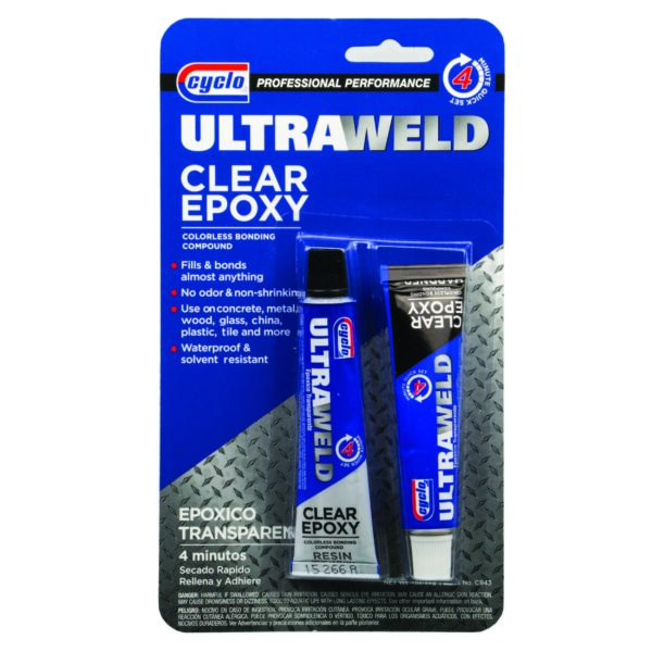 CYCLO ULTRAWELD CLEAR EPOXY 12/2 PK